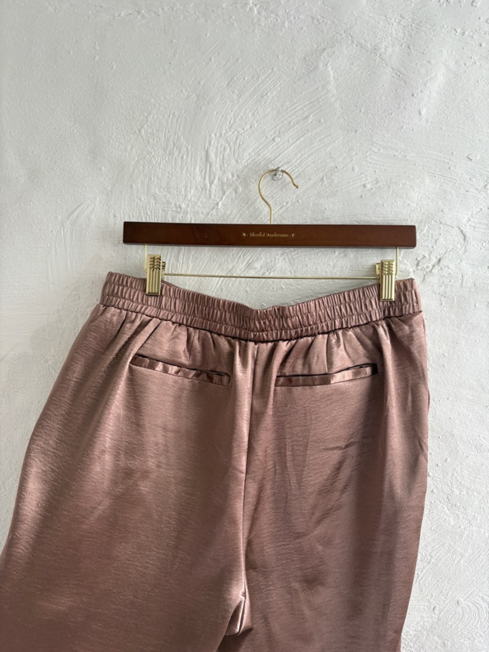 New York company size medium satin like lounge pants - Picture 5 of 11